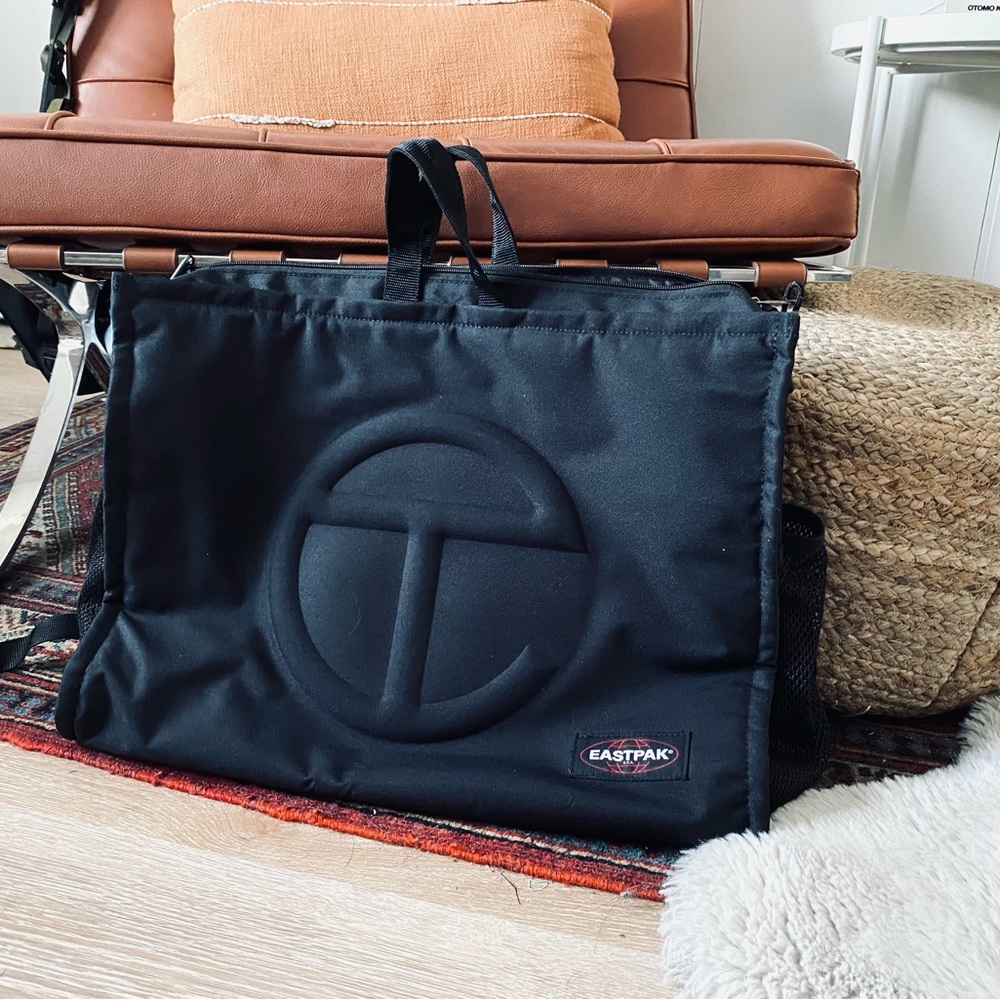 Telfar x Eastpak black bag sz large. No dustbag.
